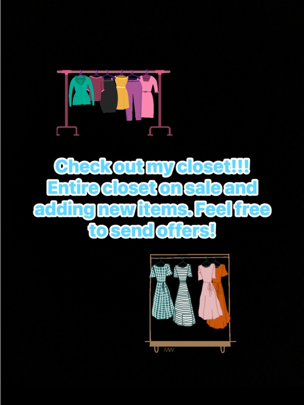 Price drop - ENTIRE CLOSET - GREAT DEALS & ITEMS. Taking offers!! 😊😊